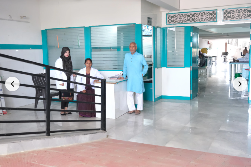 Physiotherapy Centre Reception Desk